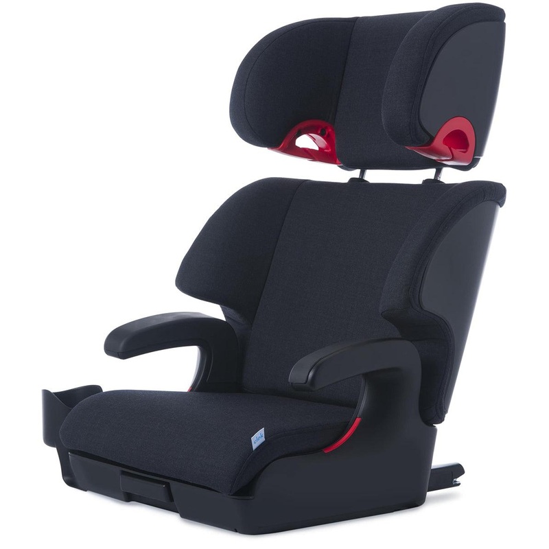 Clek OPEN BOX Oobr High Back Belt Positioning Booster Car Seat – Mammoth (Merino wool + TENCEL Blend)