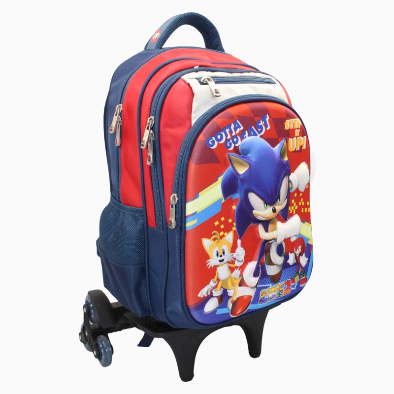 Sonic the Hedgehog Trolley Bag – 18 Inches