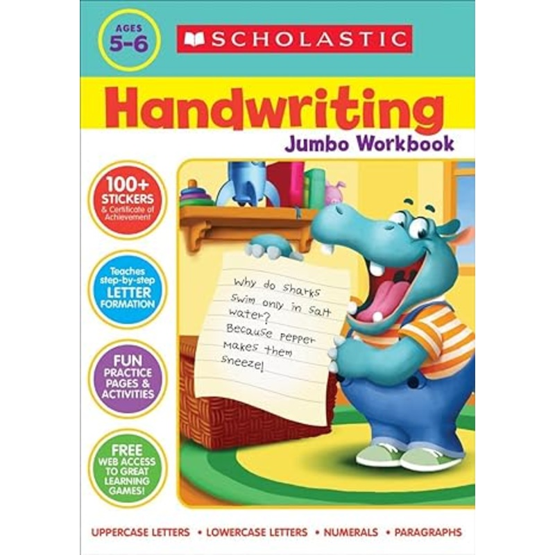 Handwriting Jumbo Workbook Ages 5-6