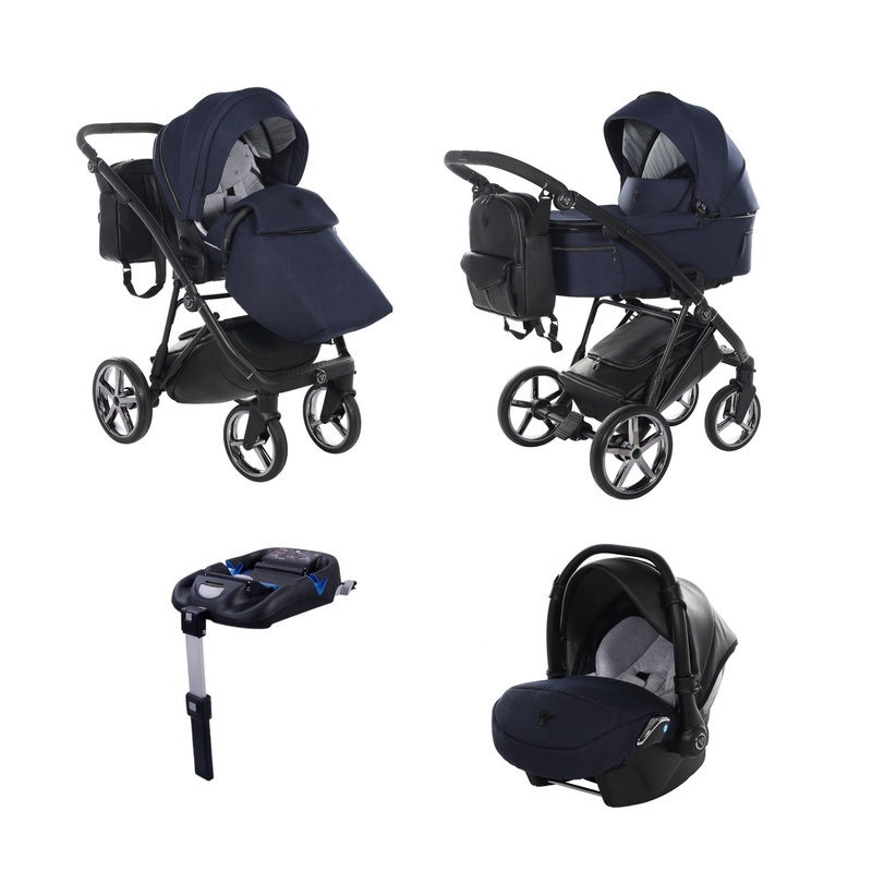 JUNAMA AIR NAVY – 4IN1 (INCLUDES CAR SEAT & ISOFIX BASE)