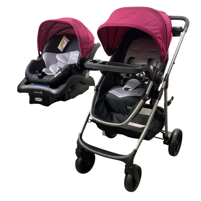 Safety 1st Grow & Go Flex Travel System, Orchid Bloom, 2024