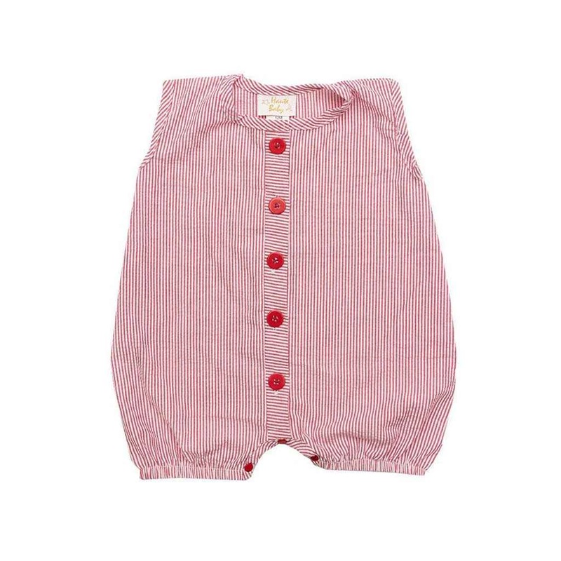 Summer Playtime Baseball Romper
