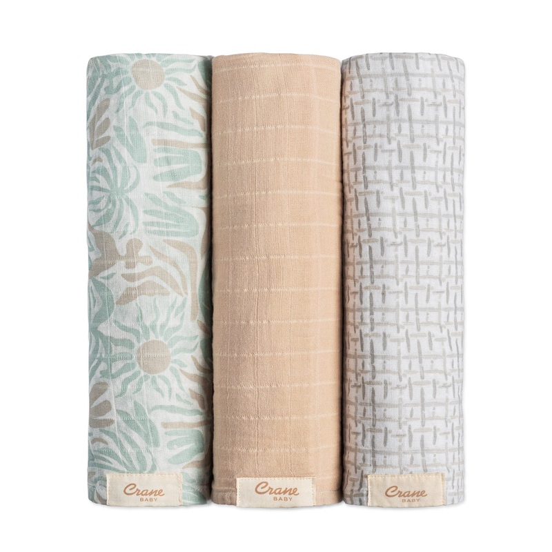 Crane Baby Cove 3-pc. Swaddle Set