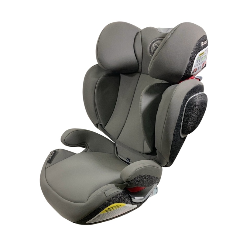 Cybex Solution Z-Fix Highback Booster Seat, Manhattan Grey, 2024
