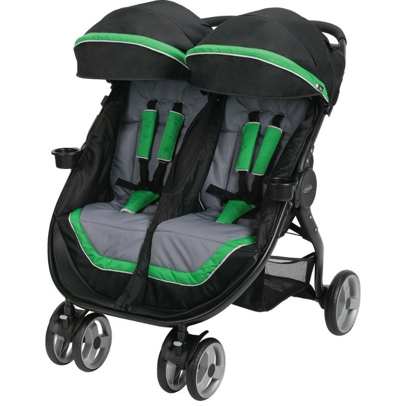 Graco FastAction Fold Duo Click Connect Stroller – Fern
