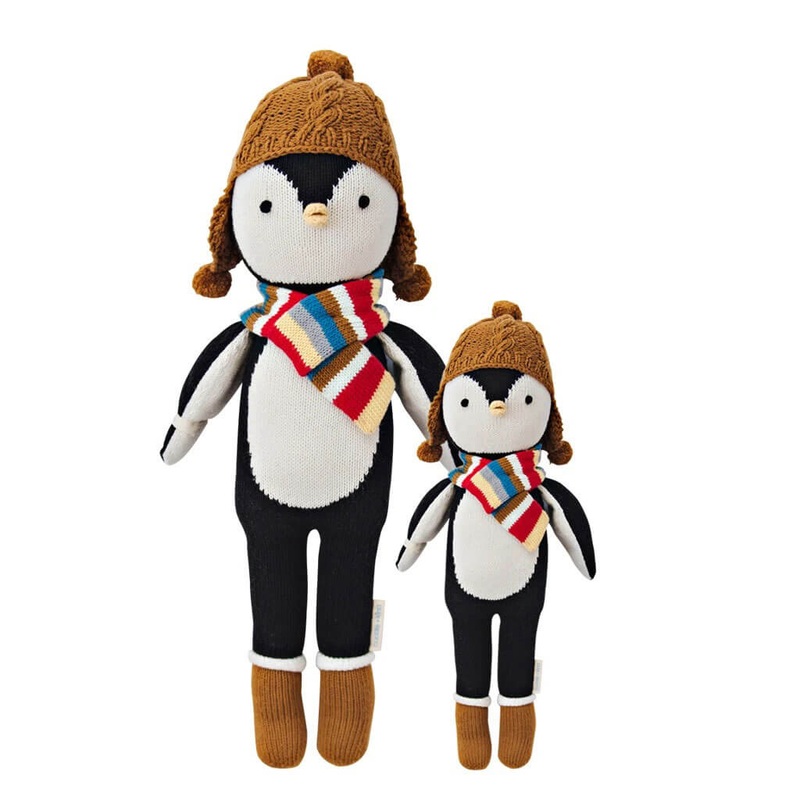 Hand Knit Doll Everest The Penguin