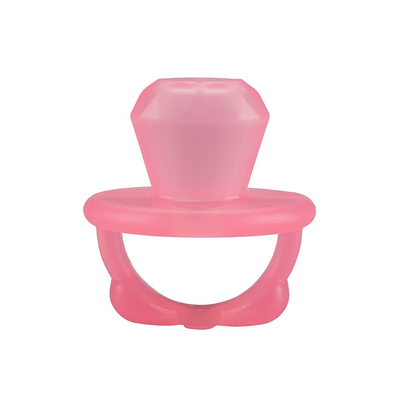 Itzy Ritzy Teensy Teether Soothing Silicone Teether: Diamond