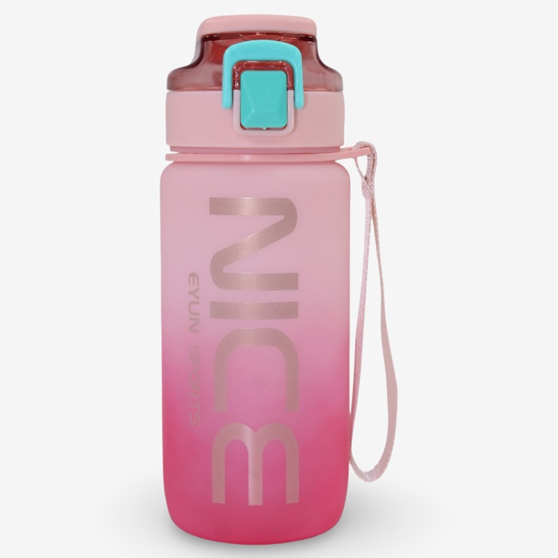 Plastic Water Bottle  Pink (550ml)