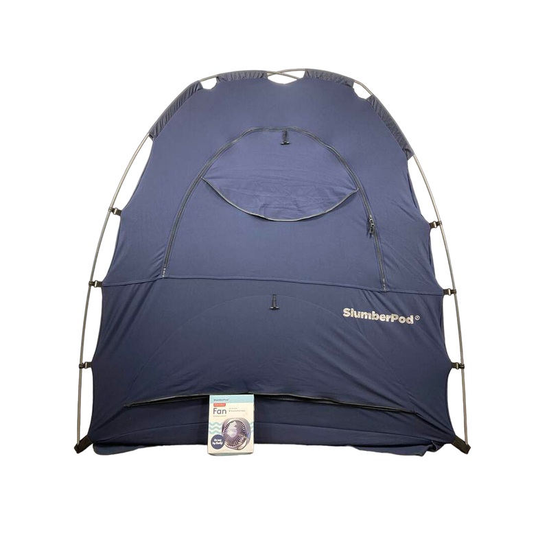 SlumberPod 3.0 Sleep Canopy with Fan, Navy