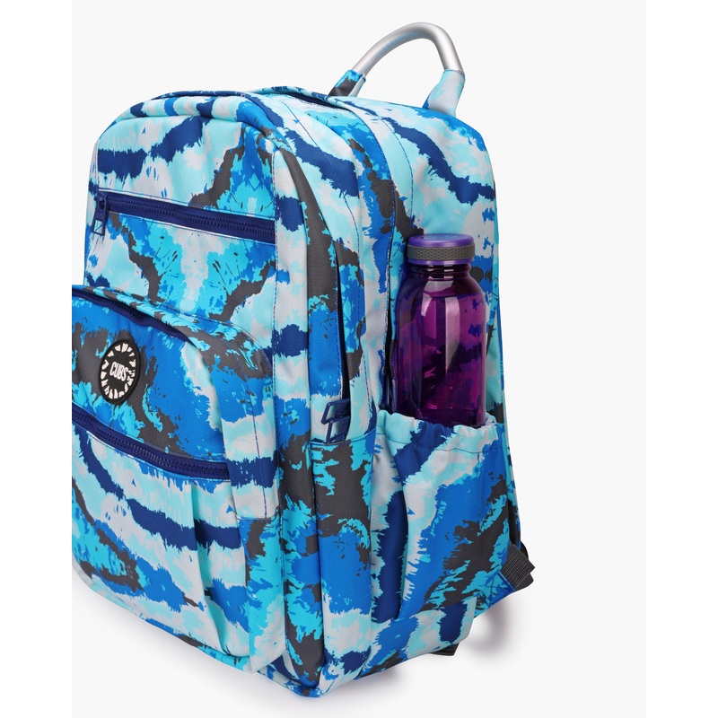 Cubs Turquoise Tie Dye Backpack  Junior 16 Inch