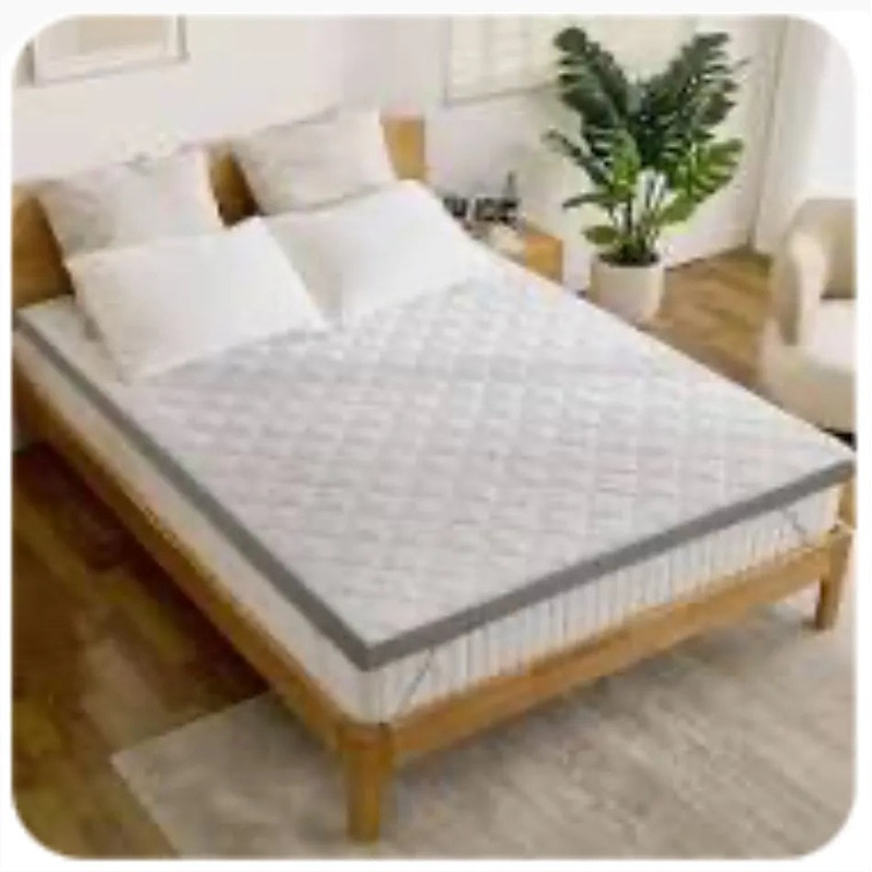 Extra Firm Mattress Topper Twin Size 3 Inch, Pain Relieving Foam Bed Topper for Extra Support, High-Density Foam Mattress Pad with Removable Cover, No Smell, CertiPUR-US Certified, 75” x 38”