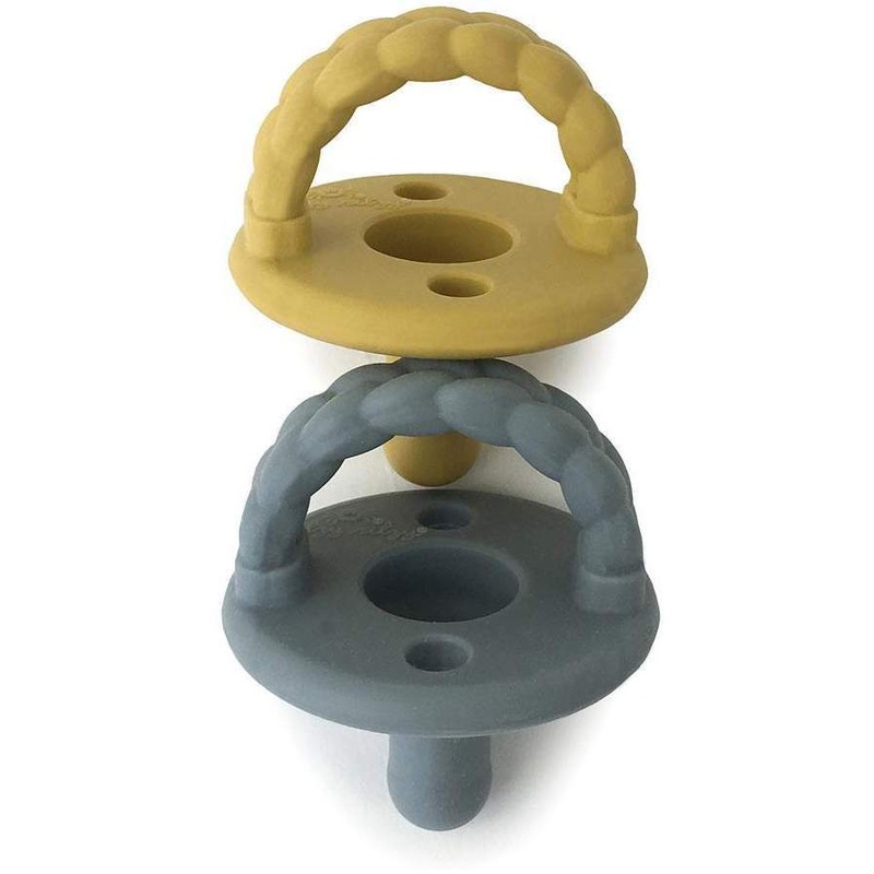 Itzy Ritzy Sweety Soother Silicone Pacifier Braids