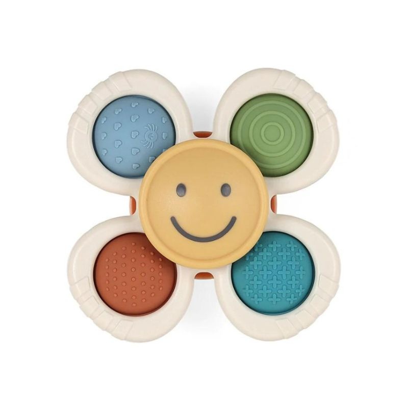 Itzy Pop & Whirl Fidget Spinner Travel & Bath Toy