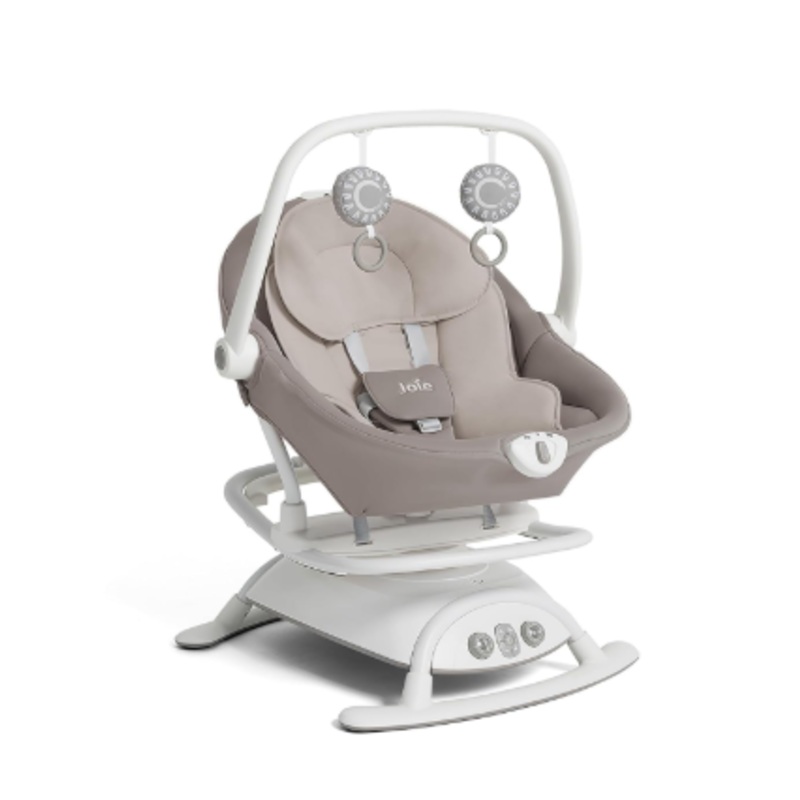 Joie Cinnamon 2-in-1 Glider and Rocker, Walnut