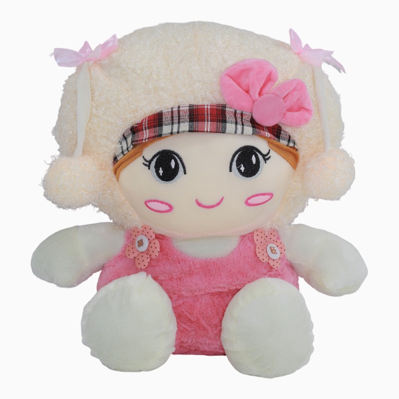 Judy Doll Plush Toy  Medium with Bow