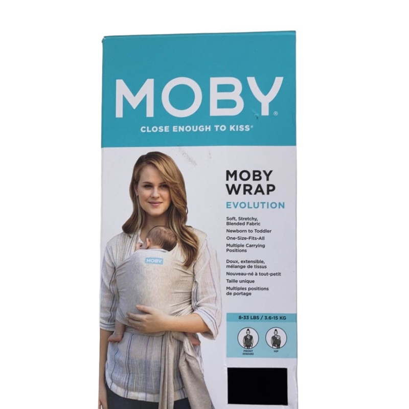 Moby Evolution Baby Carrier, Black