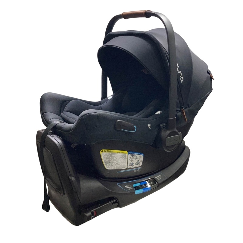 Nuna Pipa Aire RX Infant Car Seat, 2024, Caviar