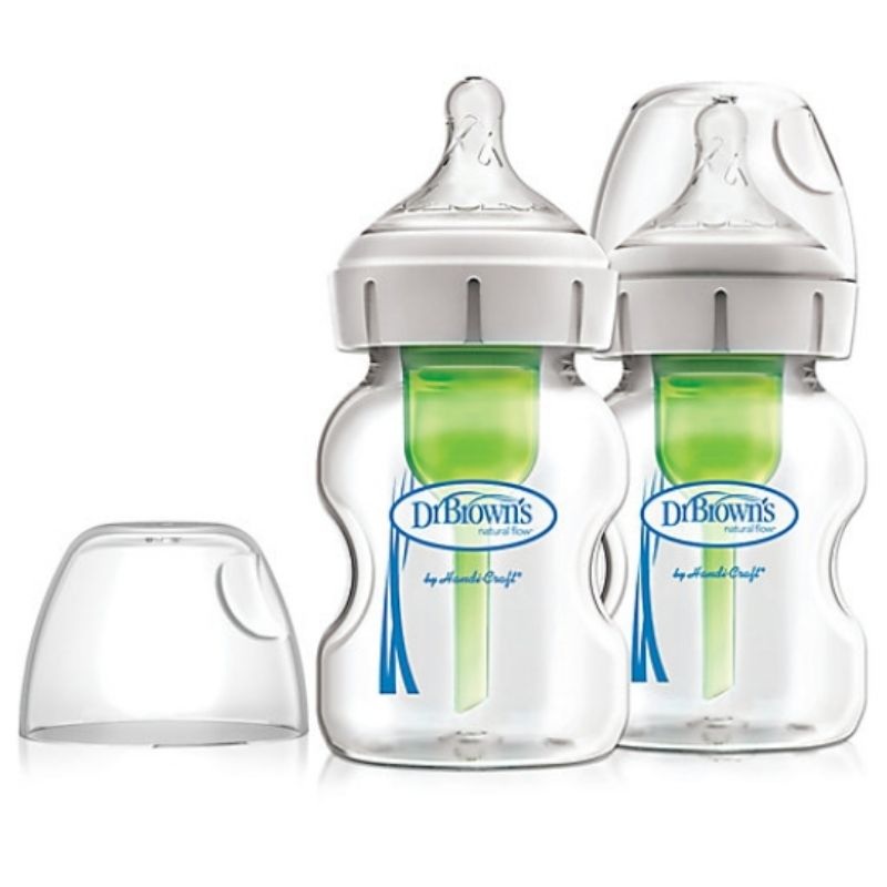 Options 5oz Wide-Neck Bottle – 2 Pack