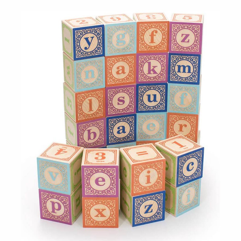 Uncle Goose Blocks Classic Lowercase