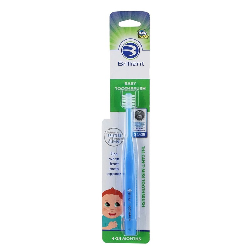 Brilliant Baby Toothbrush 4m+ Blue