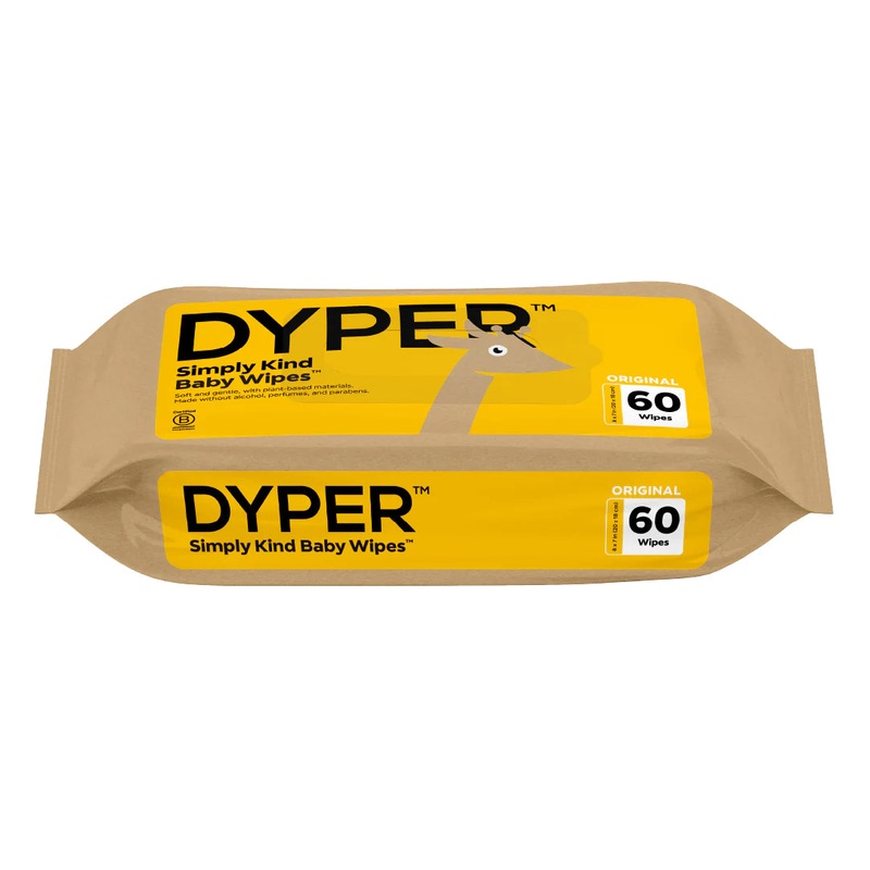 Dyper Compostable Bamboo Wipes