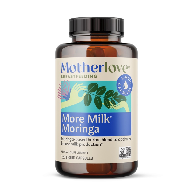 More Milk Moringa Liquid Capsules 60 capsules