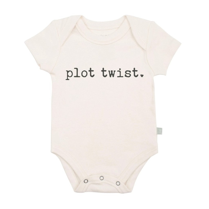 Plot Twist Organic Graphic Bodysuit 0-3 months