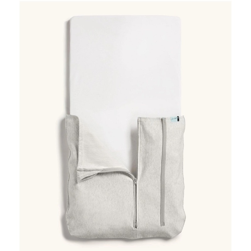 Baby Tuck Sheet Grey Marle