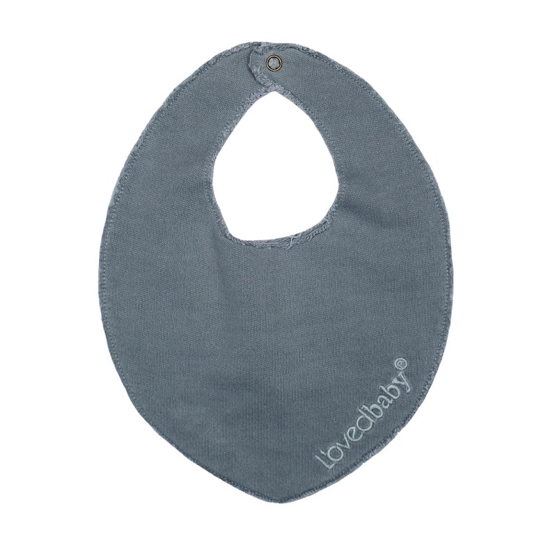 Organic French Terry Bib – Moonstone