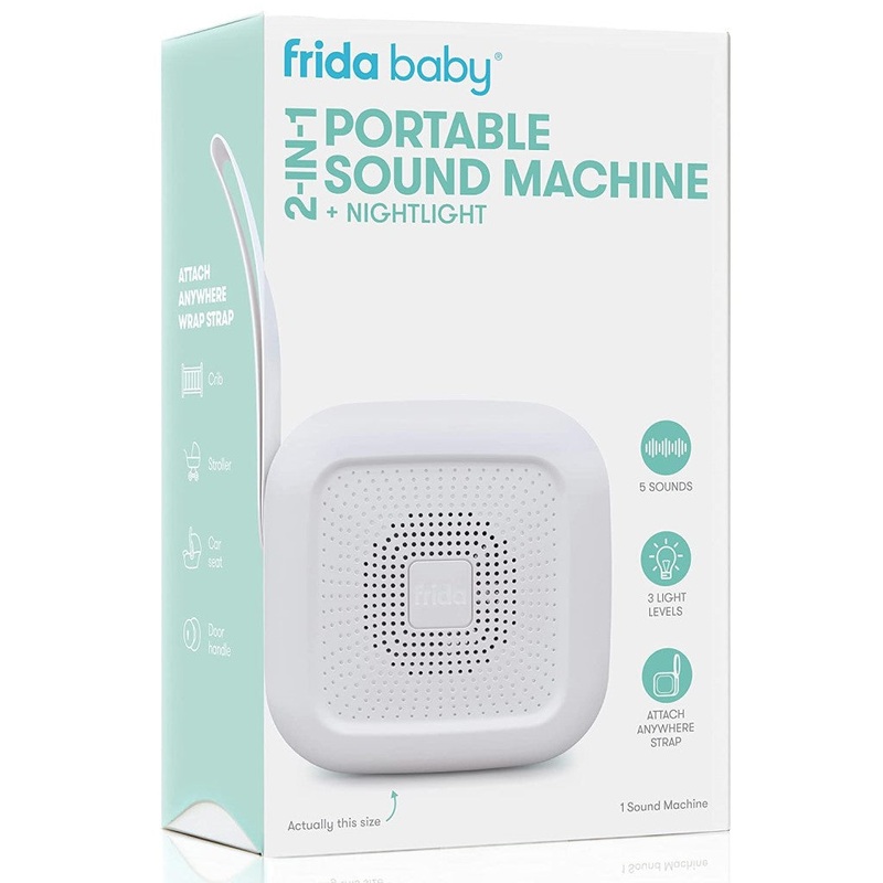 Portable 2-in-1 Sound Machine + Nightlight