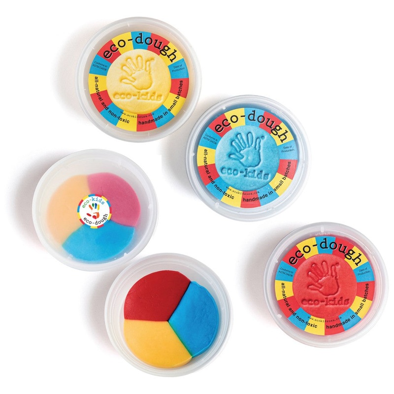 Eco Dough Natural Molding Dough Singles Blue