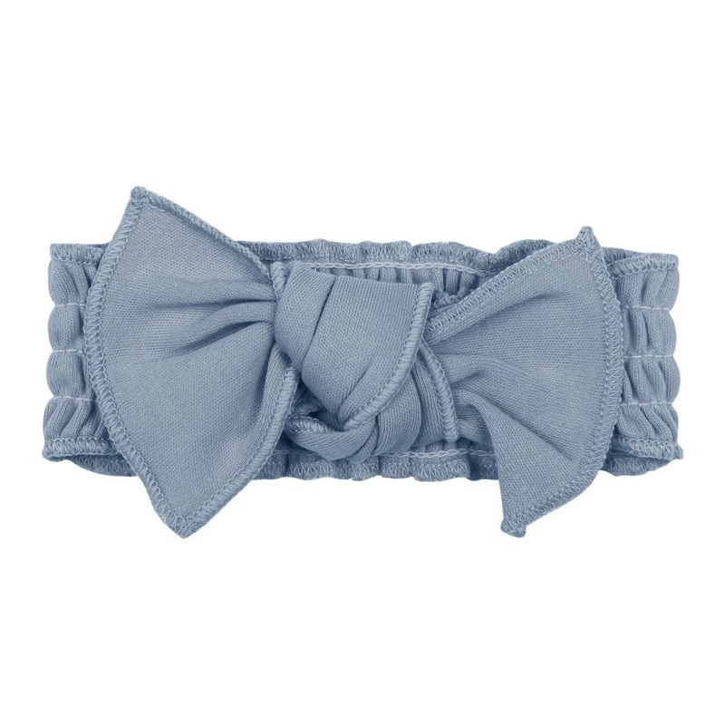 Smocked Tie Headband – Pool 0-12 months