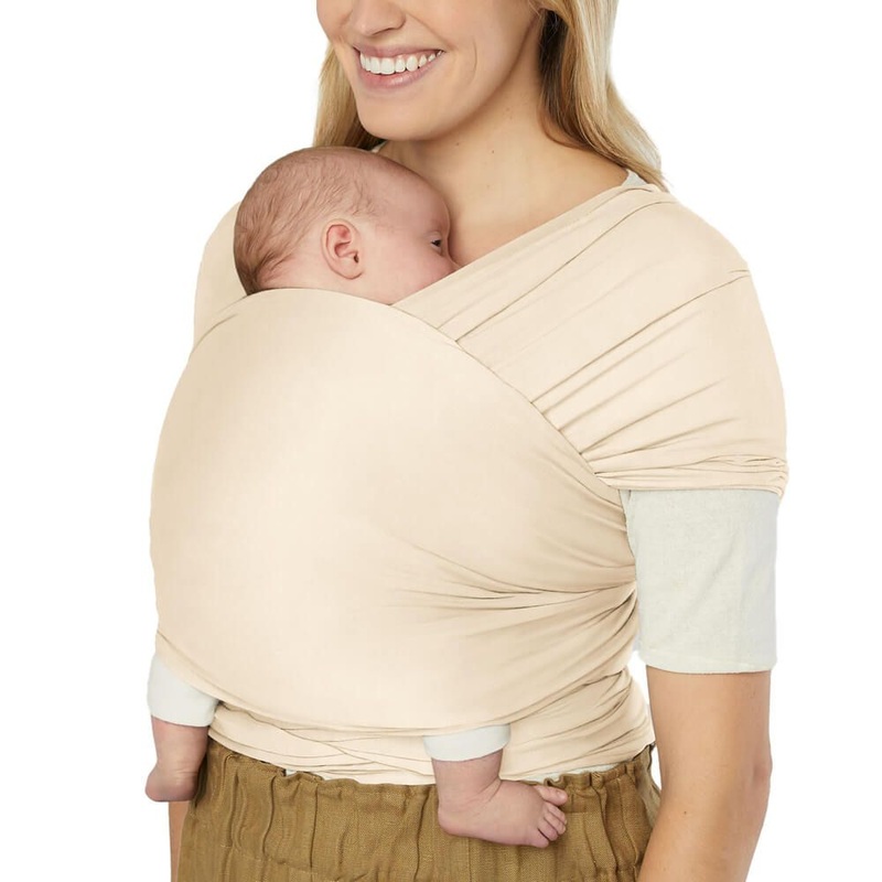 Aura Baby Wrap Sustainable Knit Cream