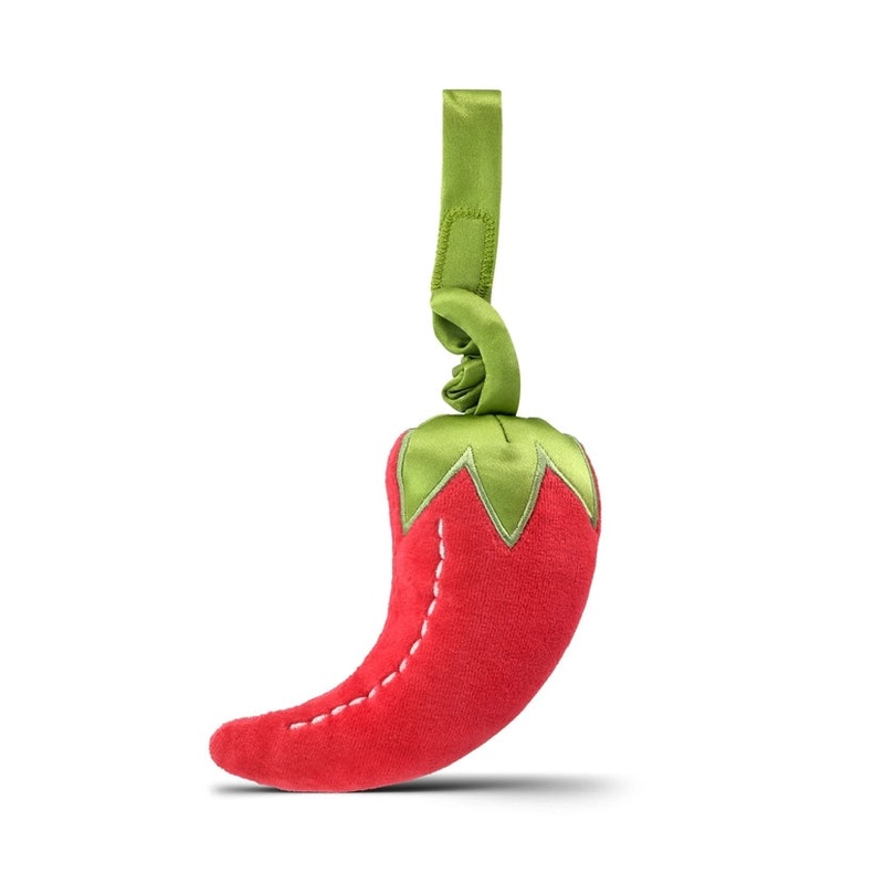 Organic Cotton Plush Stroller Toy – Pepper
