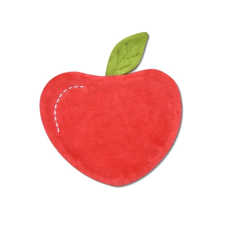 Organic Mini Crinkle Blankie – Apple
