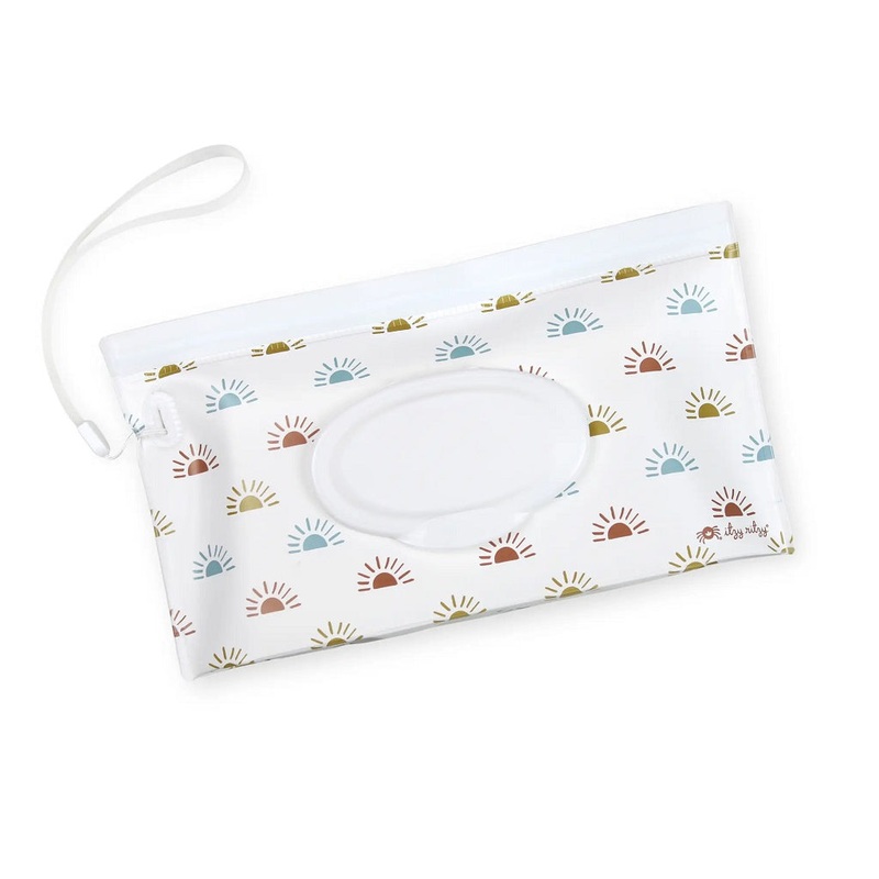Take and Travel Pouch Reusable Wipes Case – Desert Sunrise