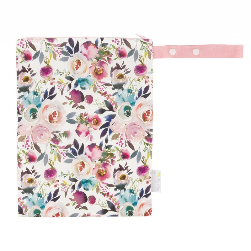 Travel Happens Sealed Wet Bag – Blush Floral
