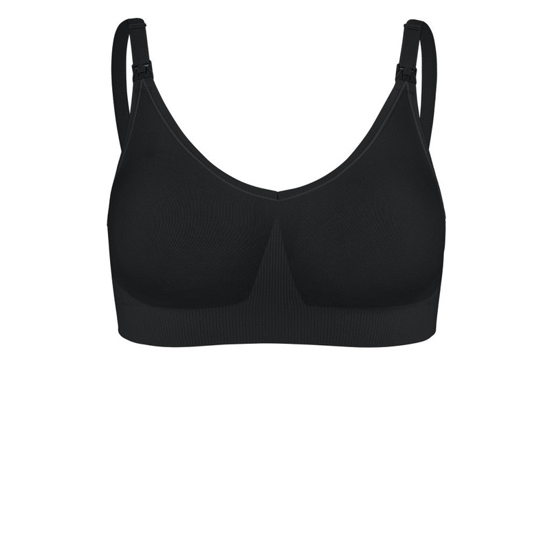 Body Silk Seamless Nursing Bra – Black Small