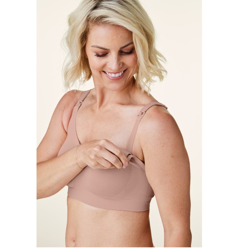 Body Silk Seamless Nursing Bra – Cameo Small