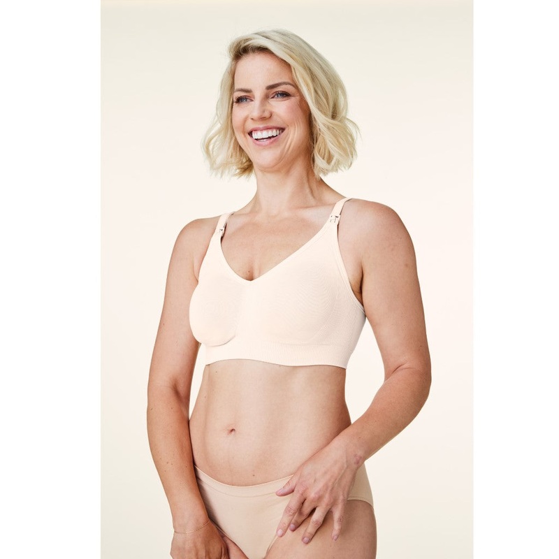 Body Silk Seamless Nursing Bra – Pearl Small