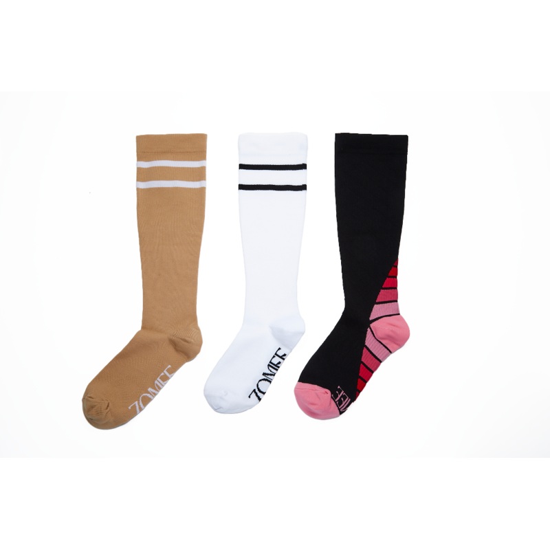 Maternity Compression Socks Small White