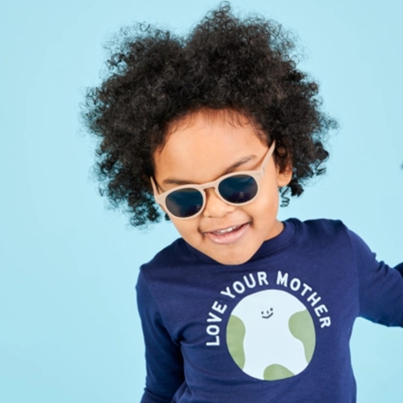 Keyhole Eco Sunglasses – Soft Sand 0-2 years