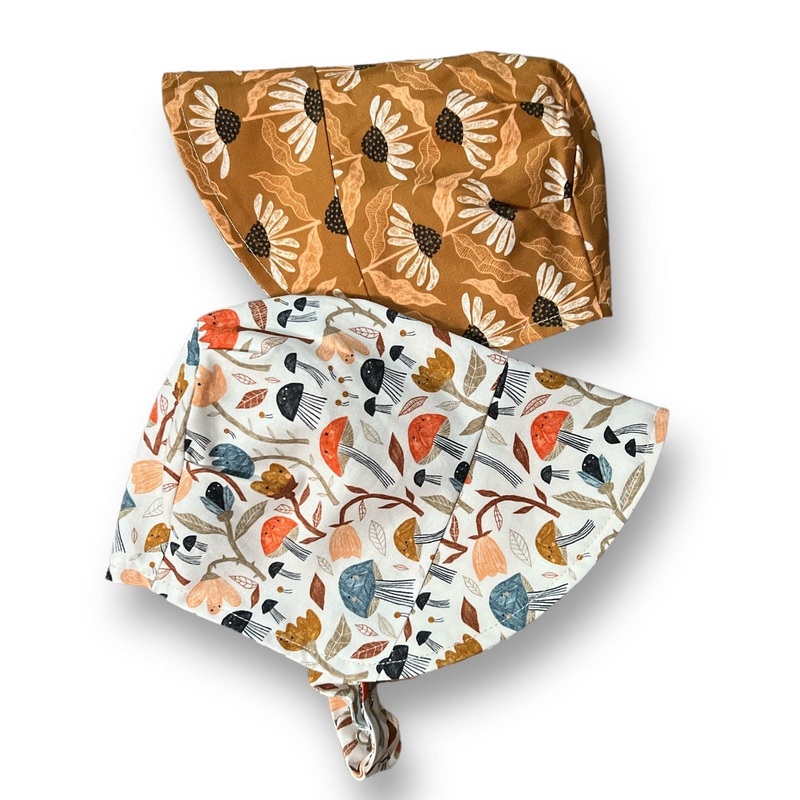 Organic Reversible EcoBonnet Sun Hat – Magic 0-3 months/XXS