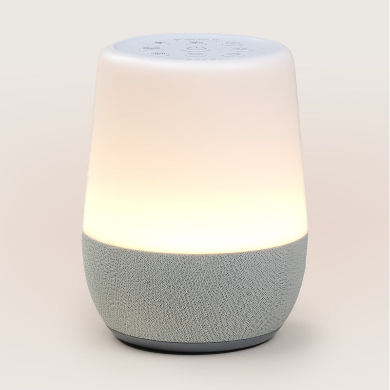 Duet White Noise Machine with Night Light and Wireless Speaker