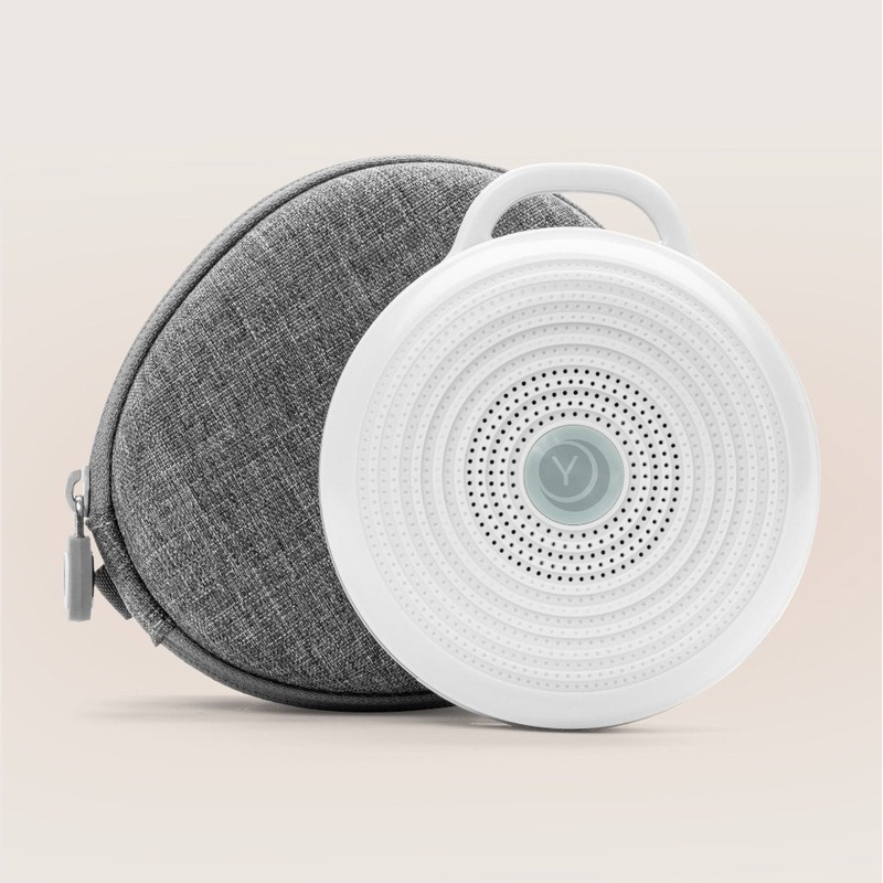Rohm White Noise Machine + Travel Case Bundle