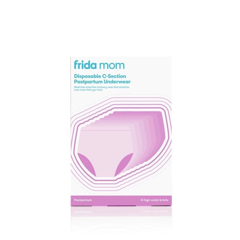 C-Section High-waist Disposable Postpartum Underwear Pack of 8 Regular