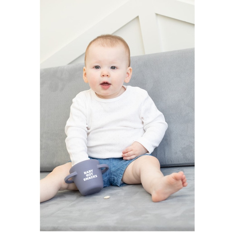 Happy Snacker Silicone Snack Cup – Baby Got Snacks