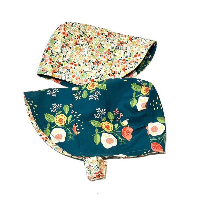 Organic Reversible EcoBonnet Sun Hat – Aullwood XXS 0-3 months