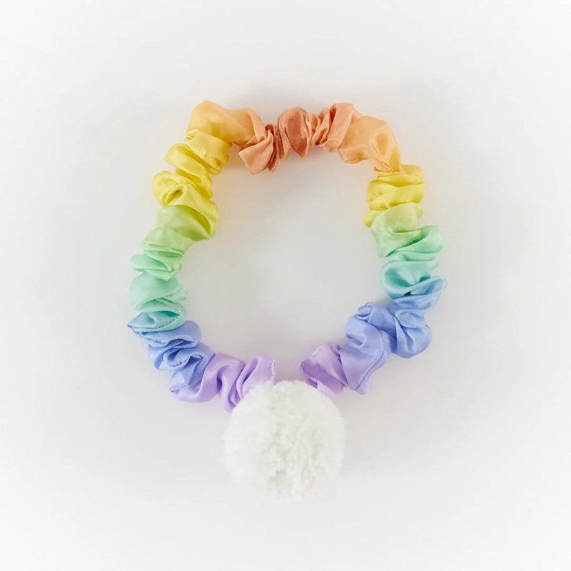 Silk Bunny Tail – Soft Rainbow 3 T/4 T/5 T/6 T/Youth Small/Youth Medium/Adult