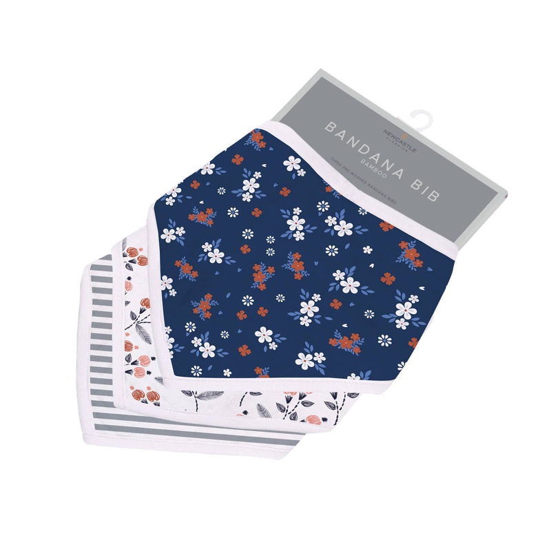 Bamboo Bandana Bibs 3 Pack – Blooms